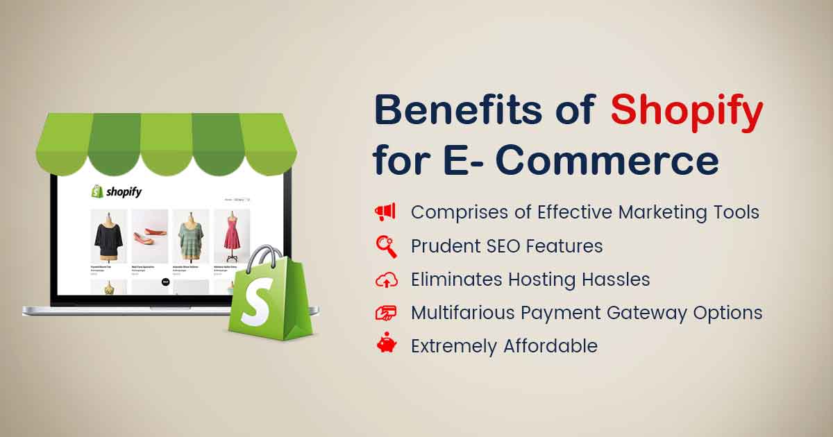 caratteristiche e benefici shopify 2020